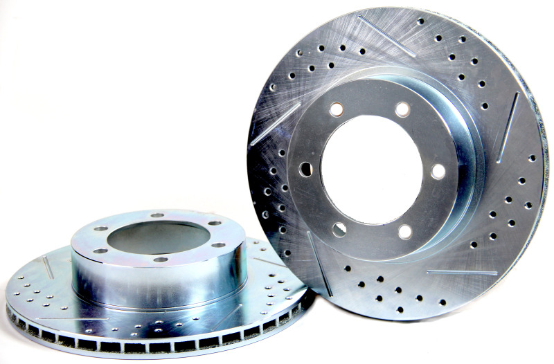 Toyota Tacoma Brake Rotor (2) - Front - Baer Brakes - Claw Performance - Zinc-Plated - 2004